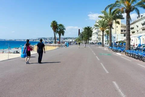 Nice promenade Foto stock