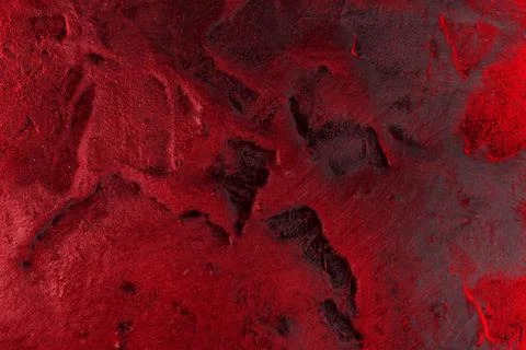 Nice red old bright raised stucco texture - abstract photo background 스톡 일러스트