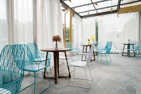 Nice restaurant Stock Photos