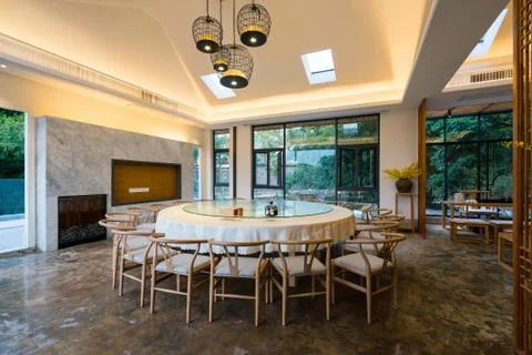 Nice restaurant Stock Photos