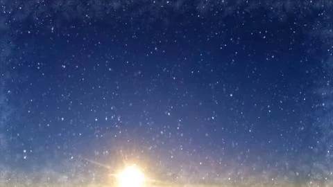 Nice scurry on clouds on sky background - photo of nature 写真素材