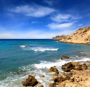 Nice seashore Stock Photos