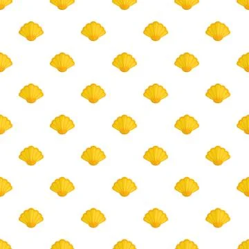 Nice shell pattern seamless vector イラスト素材