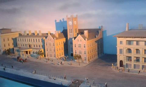 Nice sity Foto stock