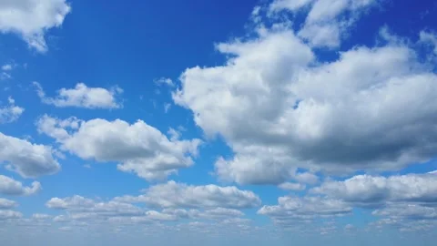 Nice sky clouds texture. Clouds in blue sky. Stock Footage 267986133