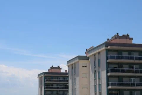 Nice sky with few clouds Foto stock