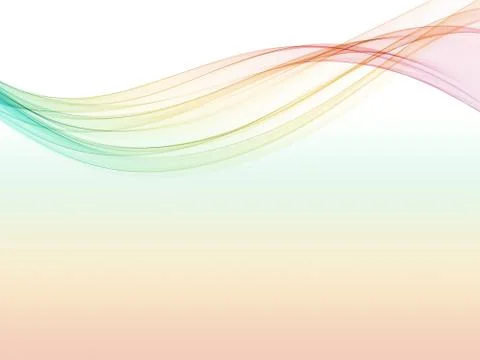 Nice soft abstract flame wave powerpoint presentation Stock Illustration