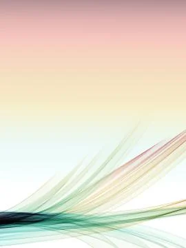 Nice soft abstract flame wave presentation Stock Illustration