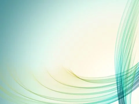 Nice soft flame wave abstract background Stock Illustration