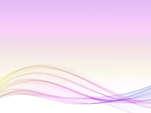 Nice soft flame wave abstract background Stock Illustration