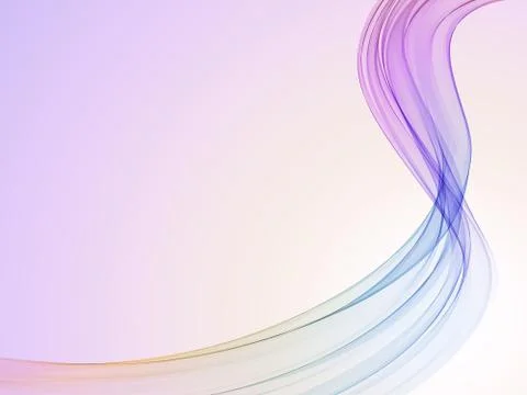 Nice soft flame wave abstract background Stock Illustration