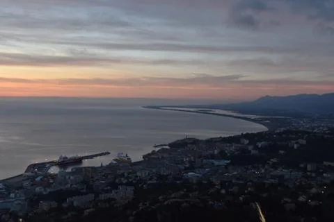 Nice sunset view Stock-Fotos