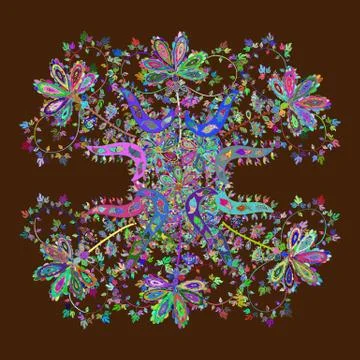 Nice super abstract and cute interesting picture Иллюстрация