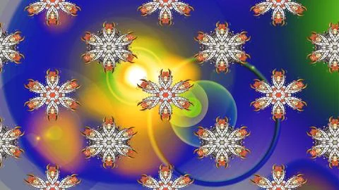 Nice super abstract and cute interesting picture Stock Illustration