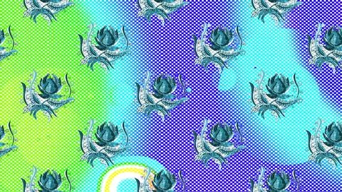Nice super abstract and cute interesting picture イラスト素材