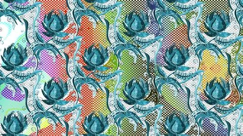 Nice super abstract and cute interesting picture Stock Illustration