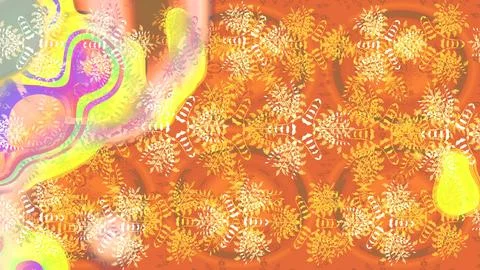 Nice super abstract and cute interesting picture Stock Illustration