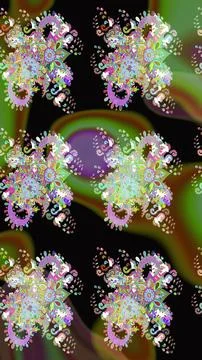 Nice super abstract and cute interesting picture Stock Illustration