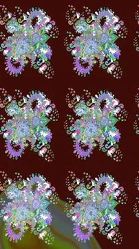 Nice super abstract and cute interesting picture Illustration