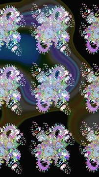 Nice super abstract and cute interesting picture Иллюстрация