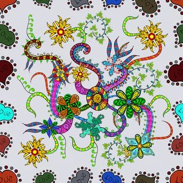 Nice super abstract and cute interesting picture Stock-Illustration