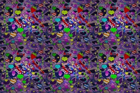 Nice super abstract and cute interesting picture Stock Illustration
