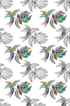 Nice super abstract and cute interesting picture Illustrazione stock