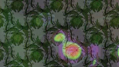 Nice super abstract and cute interesting picture Stock-Illustration