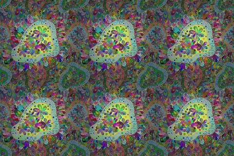 Nice super abstract and cute interesting picture Stock Illustration