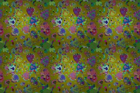 Nice super abstract and cute interesting picture Stock Illustration