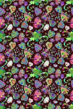 Nice super abstract and cute interesting picture Illustrazione stock