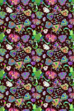 Nice super abstract and cute interesting picture Stock Illustration