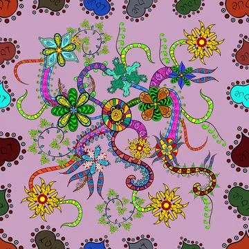 Nice super abstract and cute interesting picture Stock Illustration