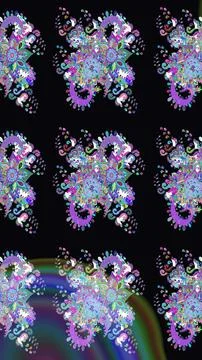 Nice super abstract and cute interesting picture イラスト素材
