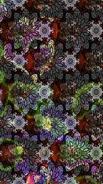 Nice super abstract and cute interesting picture Stock-Illustration