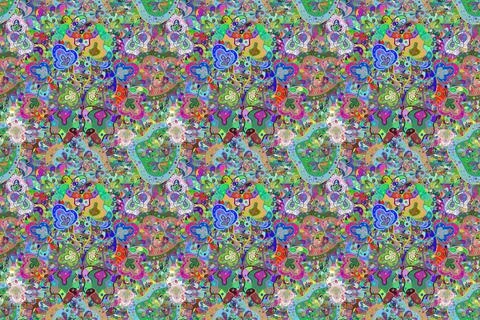 Nice super abstract and cute interesting picture Stock Illustration