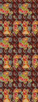 Nice super abstract and cute interesting picture 库存插图