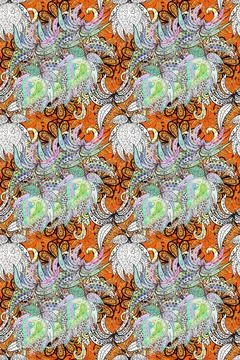 Nice super abstract and cute interesting picture Stock Illustration
