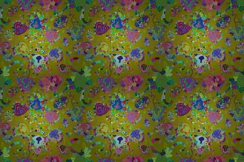 Nice super abstract and cute interesting picture Stock Illustration