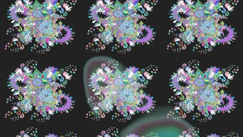 Nice super abstract and cute interesting picture Illustrazione stock