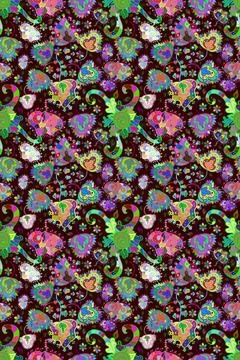 Nice super abstract and cute interesting picture 스톡 일러스트