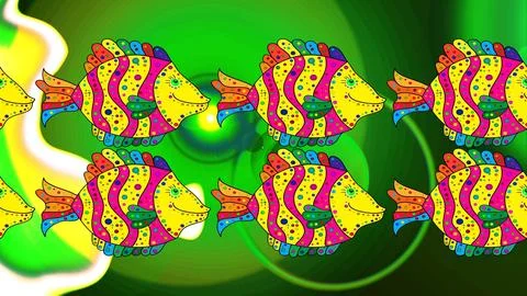 Nice super abstract and cute interesting picture Stock Illustration