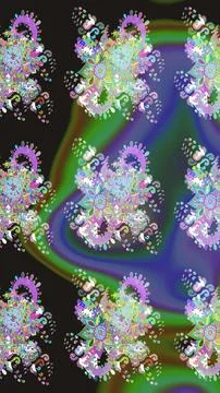 Nice super abstract and cute interesting picture イラスト素材