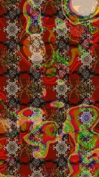 Nice super abstract and cute interesting picture 스톡 일러스트