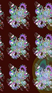 Nice super abstract and cute interesting picture Stock Illustration