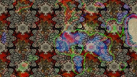 Nice super abstract and cute interesting picture Illustrazione stock