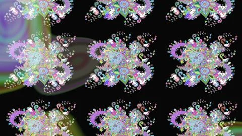 Nice super abstract and cute interesting picture Stock Illustration