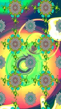 Nice super abstract and cute interesting picture Stock Illustration