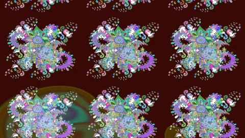 Nice super abstract and cute interesting picture Stock Illustration