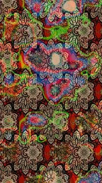 Nice super abstract and cute interesting picture 스톡 일러스트